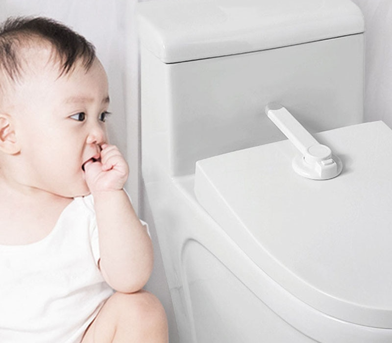 Childproof Toilet Lid Lock